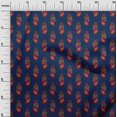 thumbnail image 2 of oneOone Georgette Viscose Fabric Leaves|Floral & Paisley Block Decor Fabric Printed BTY 42 Inch Wide, 2 of 4