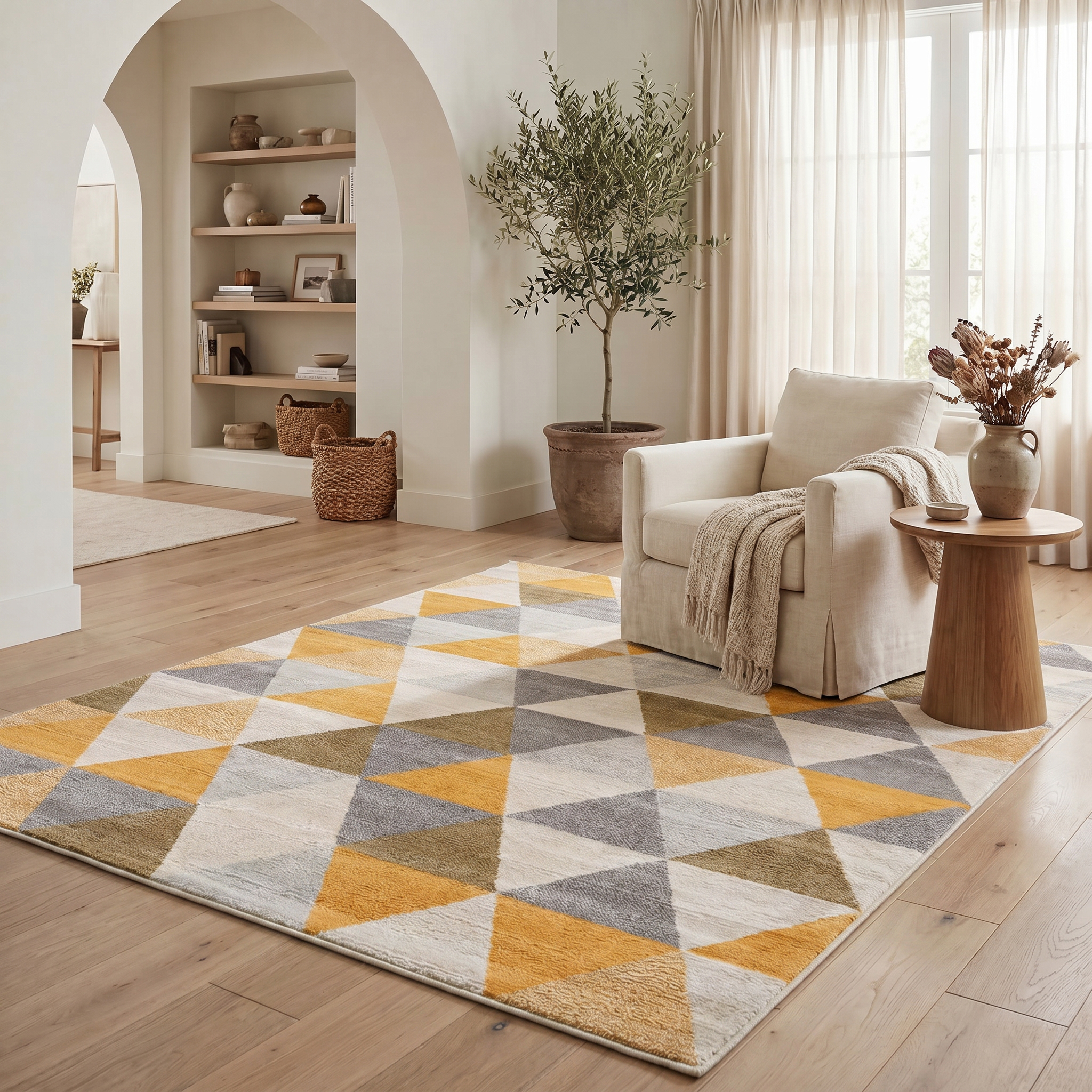 Rug Branch Savannah Yellow 8X11