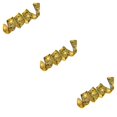 thumbnail image 2 of maskred Transform Christmas Ring Light In Gorgeous Colors Brilliant Lighting Led Light White/Gold Ribbon 10m+100 lights 3Set, 2 of 6
