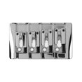 thumbnail image 2 of Basses Tailpiece, Adjustable Saddle Electric Bass Bridge Silver Firm Fixing  For Replacement, 2 of 8