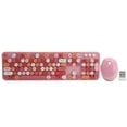 thumbnail image 1 of Clavier à 104 Touches, Souris à 5 Touches Support Ajustable Boutons Multimédias Clavier Souris Combo pour XP/win7/win8/win10 Rose, 1 of 8