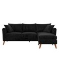 thumbnail image 4 of Novogratz Magnolia Reversible Sectional Sofa with Pillows, 4 of 9
