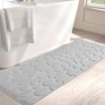 thumbnail image 1 of Rbaofujie Carpet Pad 1pc Bath Rug Embossed Bathroom Mat Water Absorbent and Washable Bath Rugs-Non-Slip-Thick-Soft and Comfortable Carpet for Show Office Chair Mat, 1 of 5