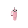 thumbnail image 5 of Mainstays 30 oz Insulated Stainless Steel Tumbler，Pink，with Straw, Leakproof for Travel & Gym, 5 of 5