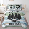 thumbnail image 1 of YST Lake House Comforter Set with Sheets 7Pcs Rustic Farmhouse Comforter, King Size (1 Count), 1 of 5