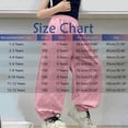 thumbnail image 3 of Children's Pants Clearance Sale Children's Elastic Waisted Work Pants With Loose Cuffs Mid Size Pants With Pockets For Adults In Summer, 3 of 4
