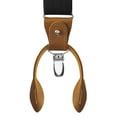 thumbnail image 2 of Buyless Fashion Suspenders For Men - 48" Adjustable Straps 1 1/4" - Y Back With Clips And Buttons, 2 of 7