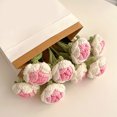 thumbnail image 3 of KITTEHIGM Handwoven Eternal Flower Gradual Rose Imitation Flower Woolen Thread Hooked Finished Flower Bundle As A Girlfriend And Girlfriend Todays Deals In #60, 3 of 3
