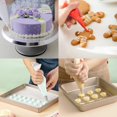 thumbnail image 4 of Oleegame 1PC Large Thickened 100Pcs Disposable Tipless Piping Bags And Bag Icing Bags For Cookies Decorating Cupcake, 4 of 4