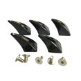 thumbnail image 1 of GUOOL 5pcs 8 Colors Shape Studs Rivets for DIY Craft Bag Hat Decoration - Black, 1 of 6