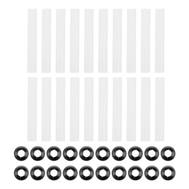 TopLLC Outils, Herramientas Charnière de Porte de Garage 80mm Manchon à Rouleau Silencieux 40 Pcs Charnière de Porte de Garage Haute Charge