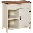 thumbnail image 1 of HOMCOM Sideboard Buffet Cabinet, Farmhouse Kitchen Storage Cabinet, 1 of 10