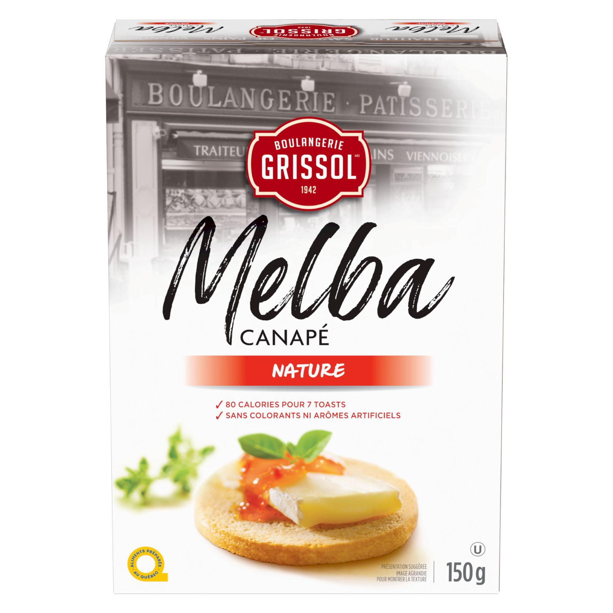 Dare Boulangerie Grissol Melba Canapé Original, 150g