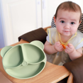 thumbnail image 5 of Suction Plates for Baby Silicone Plates Divided, Silicone Baby Plates for Toddler, 5 of 5