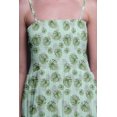 thumbnail image 4 of Bimba Robe à Bretelles Spaghetti Fluide Smockée Imprimée pour Femmes à Feuilles de Monstera Bimba - Moyen, 4 of 7