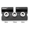 thumbnail image 3 of Adjustable Doweling Jig Drill Punch Locator 3 in 1 Doweling Stainless Steel Punch Kit Tool, 3 of 9