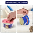 thumbnail image 2 of Baohd Cute Practical Reusable Lid For Seal Cover Safe And Non-toxic Convenient And Portable Canned Lid blue+spoon+pink 1Set, 2 of 5