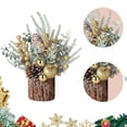 thumbnail image 4 of Birdeem Christmas Tree Artificial Christmas Tree with Christmas Decorations Pines Cones Berries Tabletop Christmas Tree for Home Room Party Winter Indoor Outdoor, 4 of 6