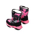 thumbnail image 3 of MAWCLOS Bottes Mi-Mollet Unisexes Bout Rond Chaussures d'Hiver Plateforme Antidérapantes Botte de Neige Doublée Peluche Randonnée Chaussure Chaude Rose Rouge 11c, 3 of 9