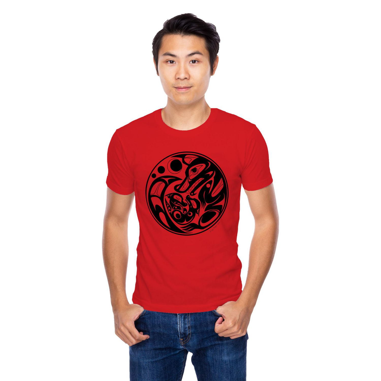 Indigenous Proud Wolf Adult Tee