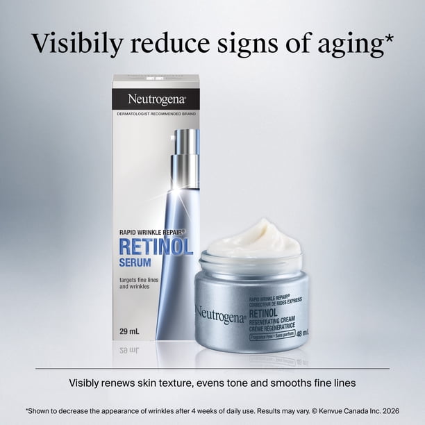 Neutrogena Rapid Wrinkle Repair Regenerating Cream - Retinol Face