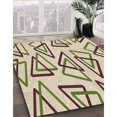 thumbnail image 3 of Ahgly Company Tapis d'Intérieur Lavables à la Machine, Rectangle Transitionnel, Surface Dorée à la Vanille, 7' x 9', 3 of 7