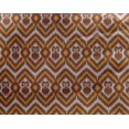 thumbnail image 4 of oneOone Georgette Viscose Fabric Chevron & Swirl Ikat Printed Craft Fabric BTY 42 Inch Wide, 4 of 4