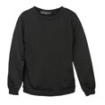 thumbnail image 1 of lionlar Chandail pour Homme en Molleton Uni Haut de Survêtement Chandail Col Rond Noir G L, 1 of 9