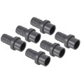 thumbnail image 1 of Unique Bargains Raccord de Tuyau Réducteur en PVC 20 mm OD 17 mm à Billes, Lot de 6 Raccords Droits Adaptateur Connecteur, Gris, 1 of 5