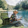thumbnail image 3 of Portable Folding Chair for Camping Fishing Outdoor Comfortable Lightweight Durable Storage Bag Included, 3 of 3
