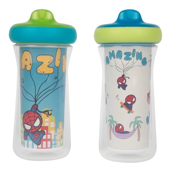 Marvel Super-Héros 2x9oz Gobelets à Bec Isothermes
