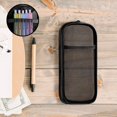 thumbnail image 5 of Boovnll Pencil Pouch, Double-Layer Mesh Pencil Case Student Large Capacity Stationery Bag Transparent Pencil Bag Portable Handheld Storage Bag, Pencil Case, Pencil Bag, Pencil Case Pouch, 5 of 5