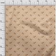 thumbnail image 3 of oneOone Silk Tabby Orange Fabric Ocean Wave Sewing Material Print Fabric By The Yard 42 Inch Wide, 3 of 4