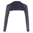 thumbnail image 2 of Piece Shoulder Elastic Modal Arm Cover Shrug Hijab Tops Gray, 2 of 9