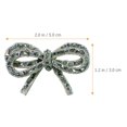 thumbnail image 2 of 1 Pair Wedding Rhinestone Shoe Clip Crystal Bow Shoe Buckle for Wedding Prom Banquet, 2 of 7