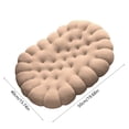 thumbnail image 3 of Thickened Fart Cushion - originality Chair Cushion with Rounded Bumps Supportive & Massaging Seat Pad Non-Slip Bottom Easy, Beige, JKODE, 3 of 9