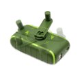 thumbnail image 2 of Jinsinto Solar Charger , Portable Emergency Hand Crank Solar Power Bank with 2 USB Ports Suitable LED Flashlight, 2 of 5