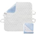 thumbnail image 1 of Estbridge Alèse de Positionnement avec Poignées - Alèse Imperméable Réutilisable pour Incontinence avec 4 Sangles Alèse Lavable pour Soins à l'Hôpital et à la Maison Super Absorbante et Couche Supérieure Douce, 1 of 5