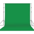 thumbnail image 2 of 3 x 6m / 10 x 19.7ft Professional Green Screen Backdrop Studio Photography Background Washable Durable Polyester-Cotton Fabric Seamless One-Piece Design for Portrait   Product, 2 of 7