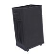 thumbnail image 3 of Rongfmy Foldable Laundry Hamper Laundry Basket with Wheels Storage Container for Laundry Black, 3 of 9