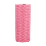 TOUMENY Disposable Kitchen Wipes, High-Absorption Non-Woven Cleaning Cloths for Dishes Surfaces Furniture, Lint-Free Washable Dishcloths Roll 40 Count