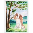 thumbnail image 1 of Carolines Treasures CK2020GF Under the Tree Blenheim Cavalier Spaniel Garden Size Flag, 1 of 3
