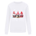 thumbnail image 4 of EGNMCR Chandail en Molleton de Noël Mode Femme Ample Imprimé de Noël Col Rond, 4 of 7