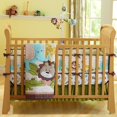 thumbnail image 1 of 7Pcs Baby Bedding Crib Cot Quilt Set Nursery Bumper Sheet Dust Ruffle Blanket, 1 of 16