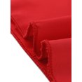 thumbnail image 5 of INSPIRE CHIC Nuisette d'Halloween en Satin pour Femme, Col en V, Sans Manches, Maxi Chemise de Nuit avec Bretelles Spaghetti Ajustables et Détail Plissé, Robe de Détente Soyeuse, Rouge Moyen, 5 of 5