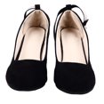 thumbnail image 1 of Suede Block Heel Pumps with Ankle Strap, Classic Style Shoe for Weddings, Parties, and Everyday Wear, 1 of 7