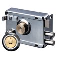 thumbnail image 2 of Exterior Iron Door Locks Security Anti-theft lock Security anti-theft Lock Multiple Insurance Lock Wood Gate Lock Hardware, 2 of 9