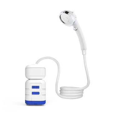 Douche de Camping Portable avec Lumière de Camp, Affichage de Puissance, Douche de Camping Électrique, Douche de Camping à Main