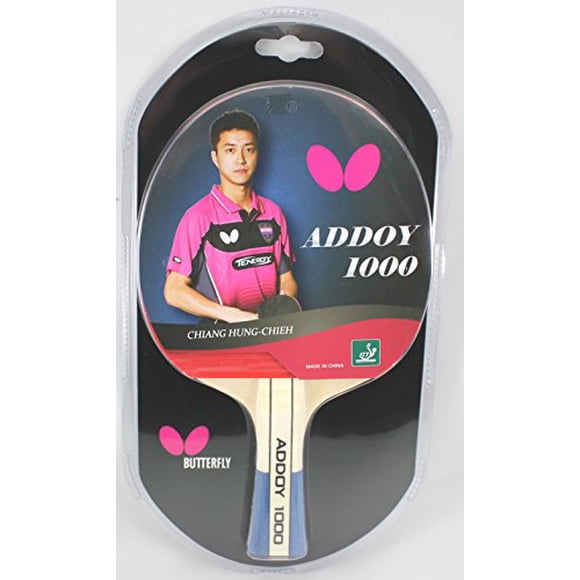 Butterfly Addoy Table Tennis Racket – ITTF Approved Ping Pong Paddle – Attack with Great Control