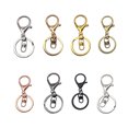 thumbnail image 1 of VONKY 10pack/lot multifunctional Metal Key Chain Snap Hooks For DIY Jewelry Accessories KC Gold 1Set, 1 of 6